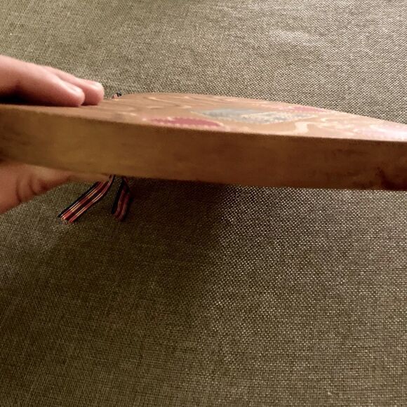 Vintage Wood Heart Shaped Wecome Sign - Picture 5 of 7